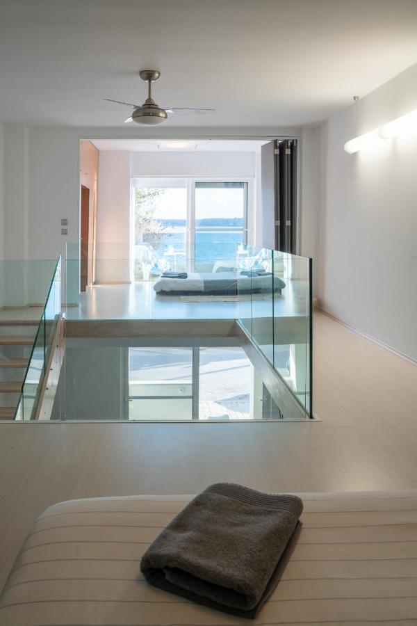 Seaside Maisonette In Itea Exterior foto