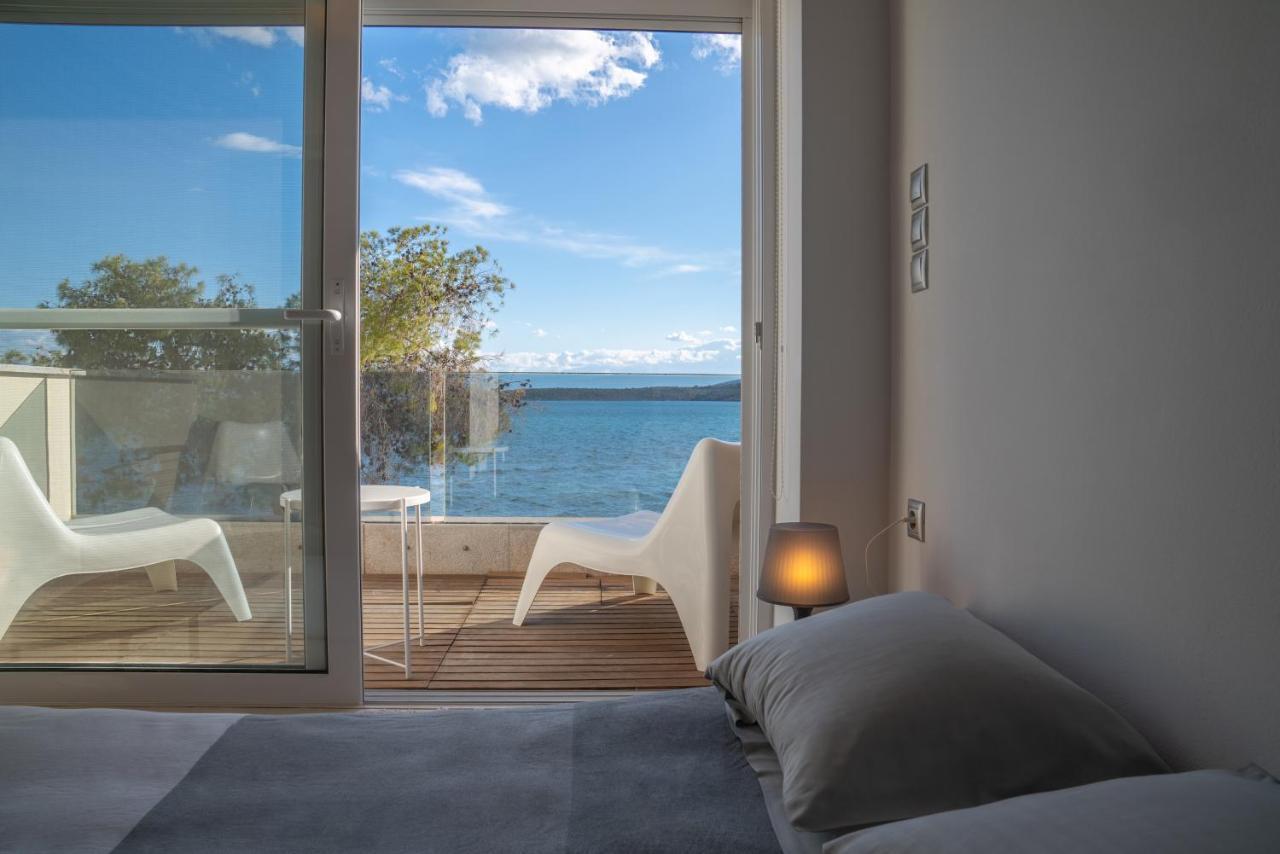 Seaside Maisonette In Itea Exterior foto